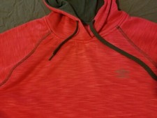 Womens umbro Hoodie Sweater XL Orange Athletic Gym Workout
