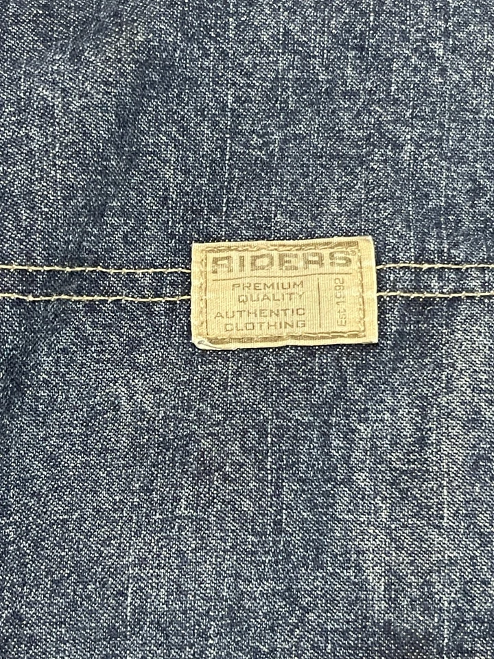 Riders Shorts, Men's Size 34, Blue, Denim, Pockets, Cargo Pockets - Image 3 of 4