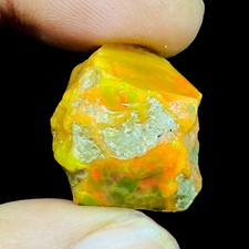 27.70 Cts Natural Opal Raw Rough 21.5x19mm Untreated Collectors Loose Gemstone