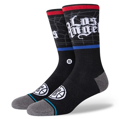 Stance Los Angeles Clippers CE Casual Socks w/ Infiknit Size Medium