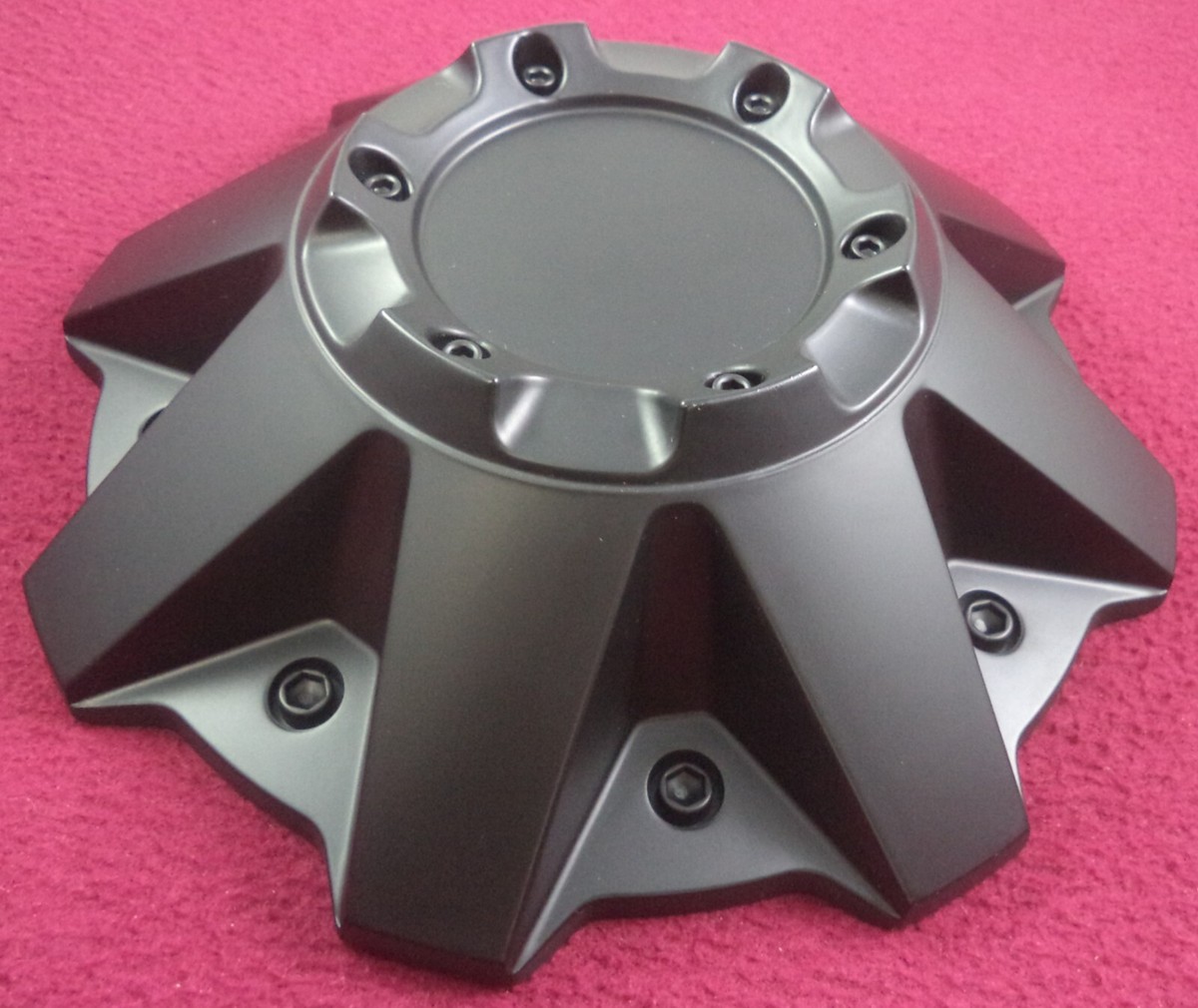 XM Xtreme Mudder Wheels Matte Black Custom Wheel Center Cap