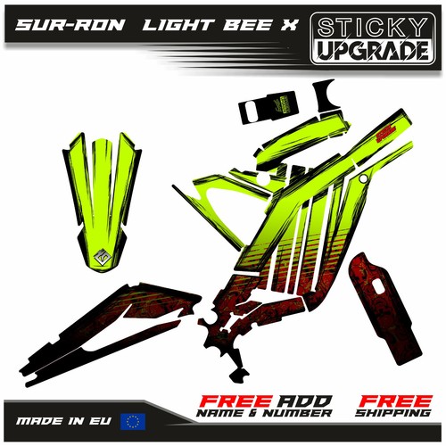 Sur-ron Light Bee Graphics Kit 21 Mil, Surron Wrap, Segway X260 Stickers, Decals - Picture 3 of 9