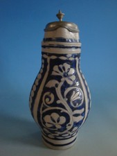 Krug Ritzkrug Bembel Henkelkrug  Steinzeug Westerwald 19 Jhdt. 35 cm (0516-271)