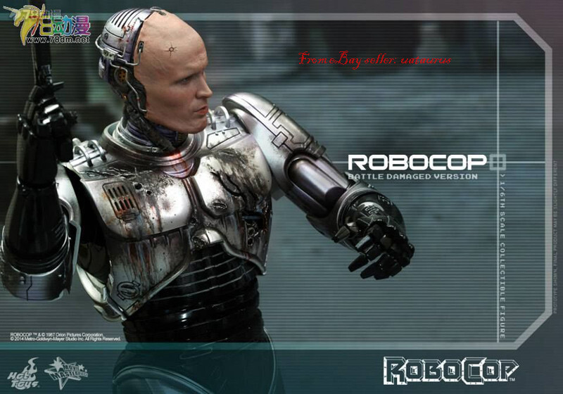 Perfect Hot Toys Mms265 Robocop: Robocop Battle Damaged Version In