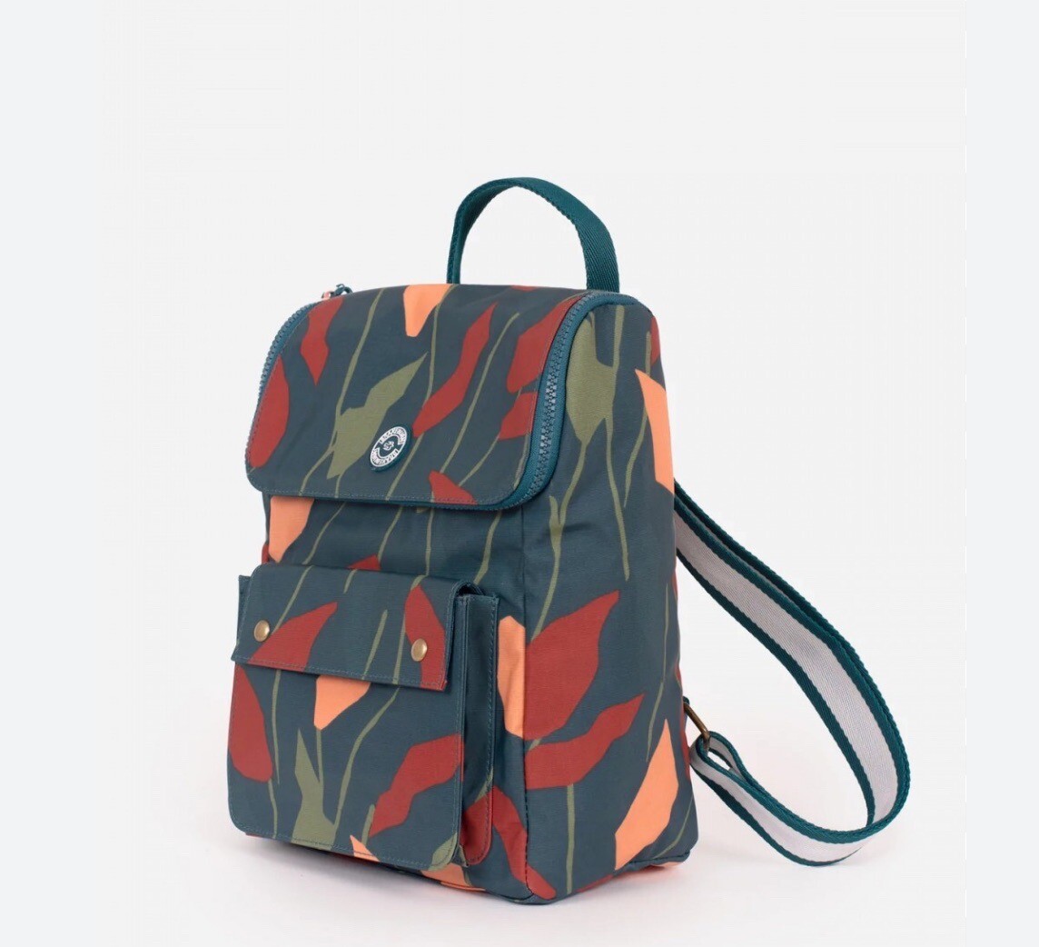 Brakeburn Turning Leaf Rucksack Bag Teal New eBay