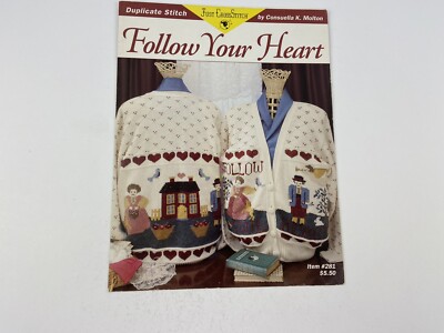 Just Cross Stitch Follow Your Heart Sweater Cross Stitch Pattern Home House