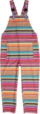 KAVU San Blas Overalls Sunrise Stripe