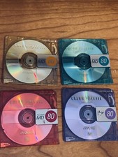 4 - Victor Color Palette.80 Minute Color Collection MiniDiscs  4 colors