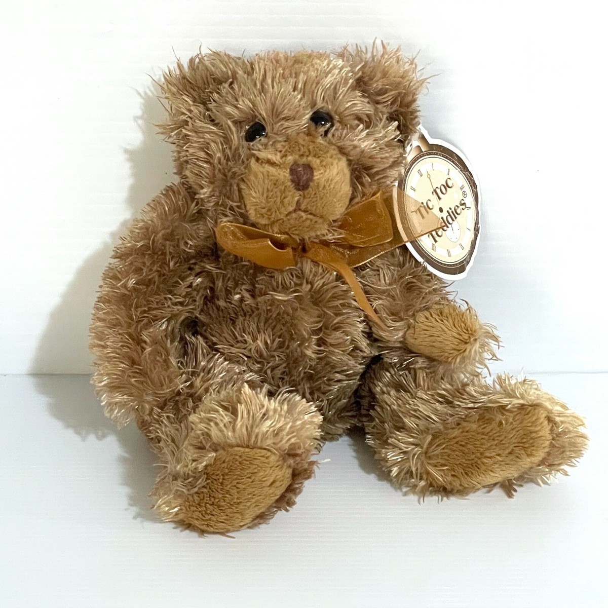 Tic Toc Teddies Small Bear Lee Teddy Limited Edition 068 Rustic