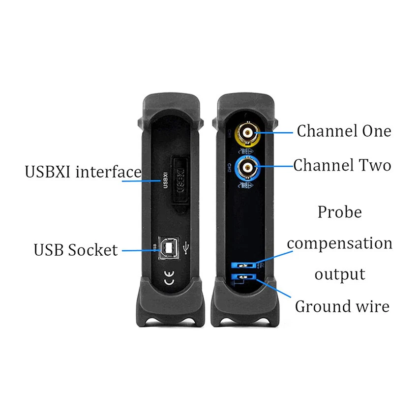2CH 20Mhz Bandwidth Hantek PC Based USB Digital Storage Oscilloscope 6022BE - Image 4 of 4