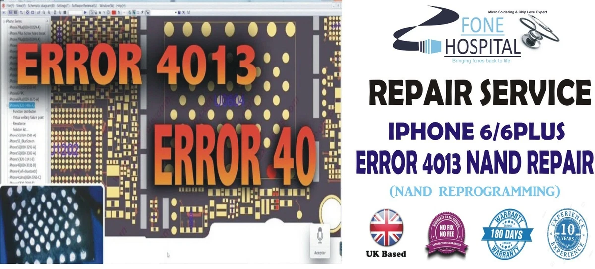 Iphone 6 logic board repair service sale