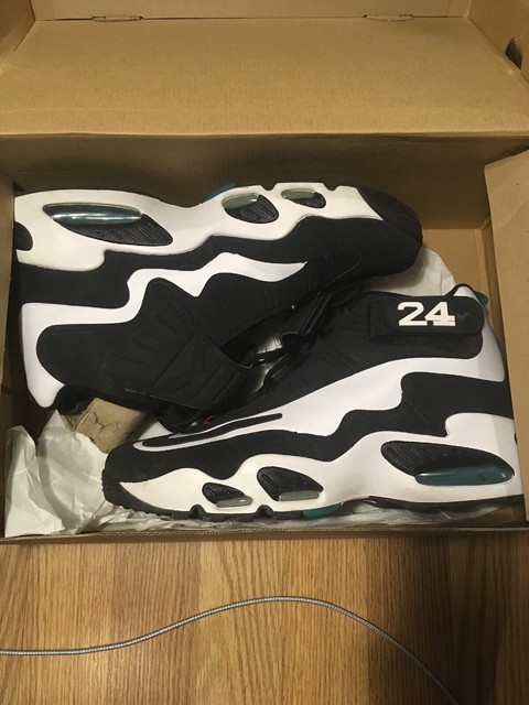 2009 Nike Air Griffey Max 1 Freshwater 354912-101 Size 12 Black Teal White for sale online | eBay