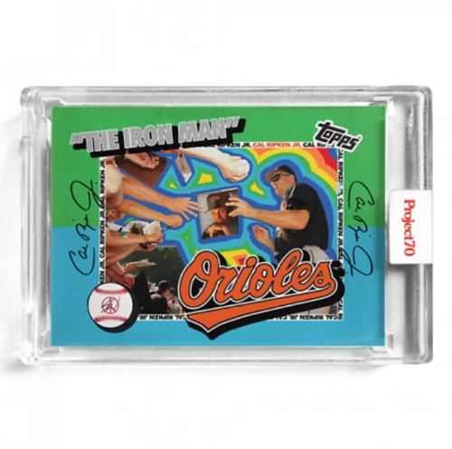 Topps Project 70 Card 59 - 1975 Cal Ripken Jr. by Sean Wotherspoon - BRAND NEW