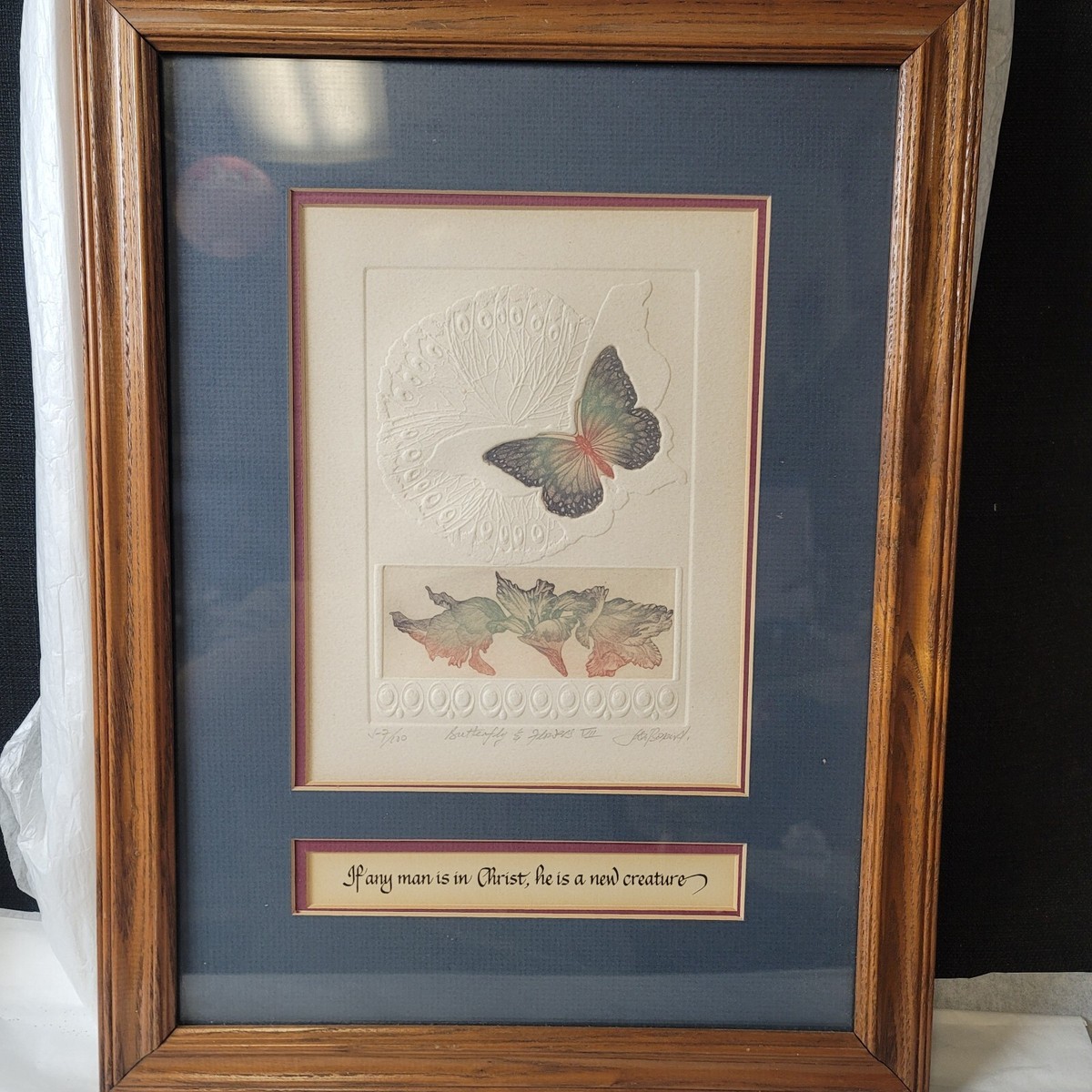 Joseph Bonard Etching 