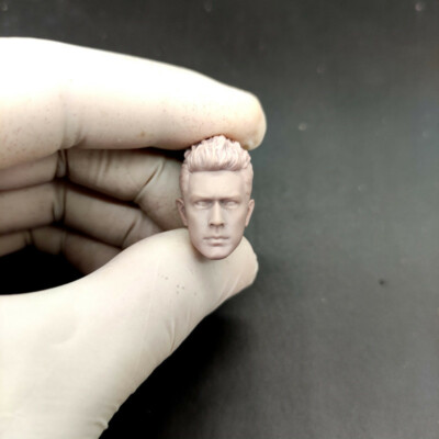 1/12 Scale The Onimusha Takeshi Kaneshiro Head Sculpt Unpainted Fit 6'' ML Figure