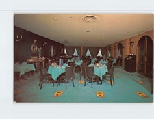 Postcard Dining Room Motel Fontainebleau Montréal Québec Canada