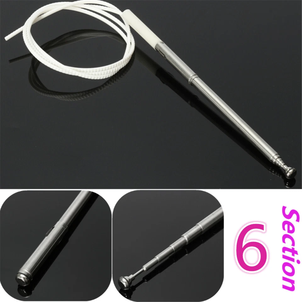 6-Section Power Antenna Mast & Rope For Mitsubishi Pajero NM - NP 2000-2006 - image 2 of 4