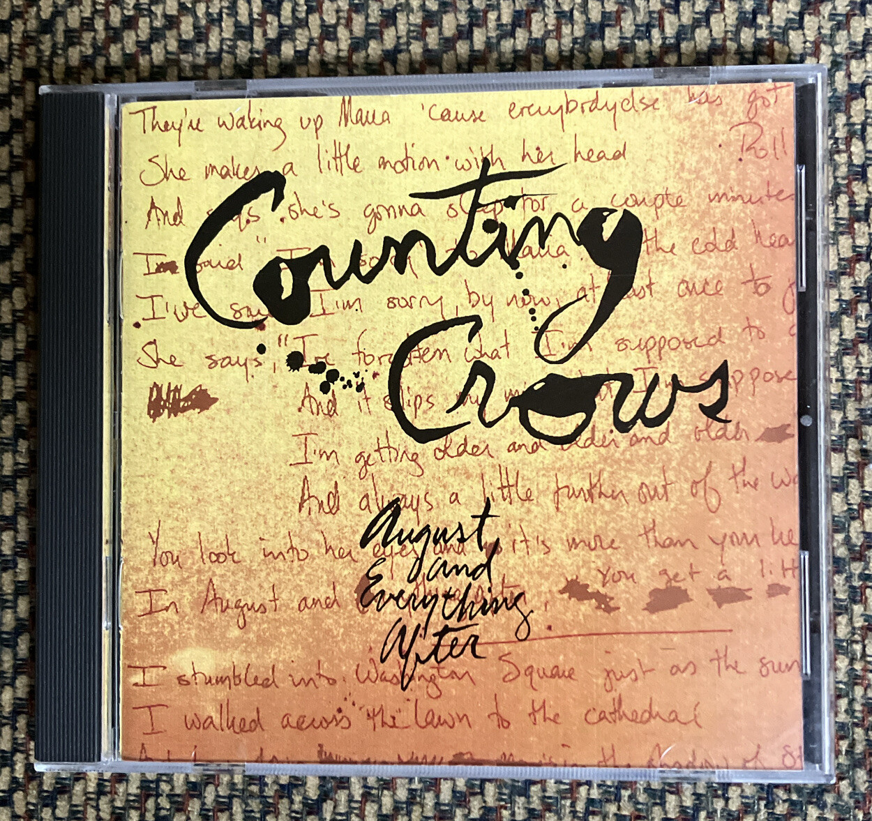 August & Everything After by Counting Crows (CD, 1993)