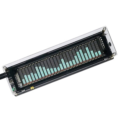 VU Meter Music Level Spectrum Analyzer VFD Sound Control PC Table Display Audio