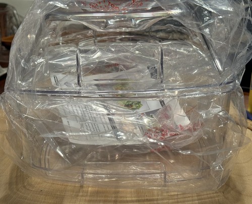 PRODYNE SB10 FLIP LID SALAD ON ICE SERVING BOWL 6 QUART NEW WITHOUT BOX - Picture 5 of 5