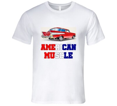 American Muscle Musclecar 57 Nomad Premium Gift T Shirt
