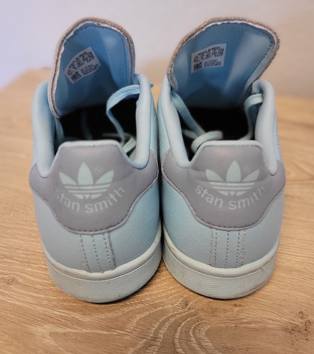 Adidas Stan Smith Light Ice Blue 2017 - BY9983 para mujer talla 8 niños talla 6,5 años - Imagen 3 de 7