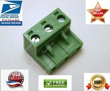 3 Pin / 3 Pole - 7.62mm - Pluggable Connector - Terminal Block - Phoenix Plug