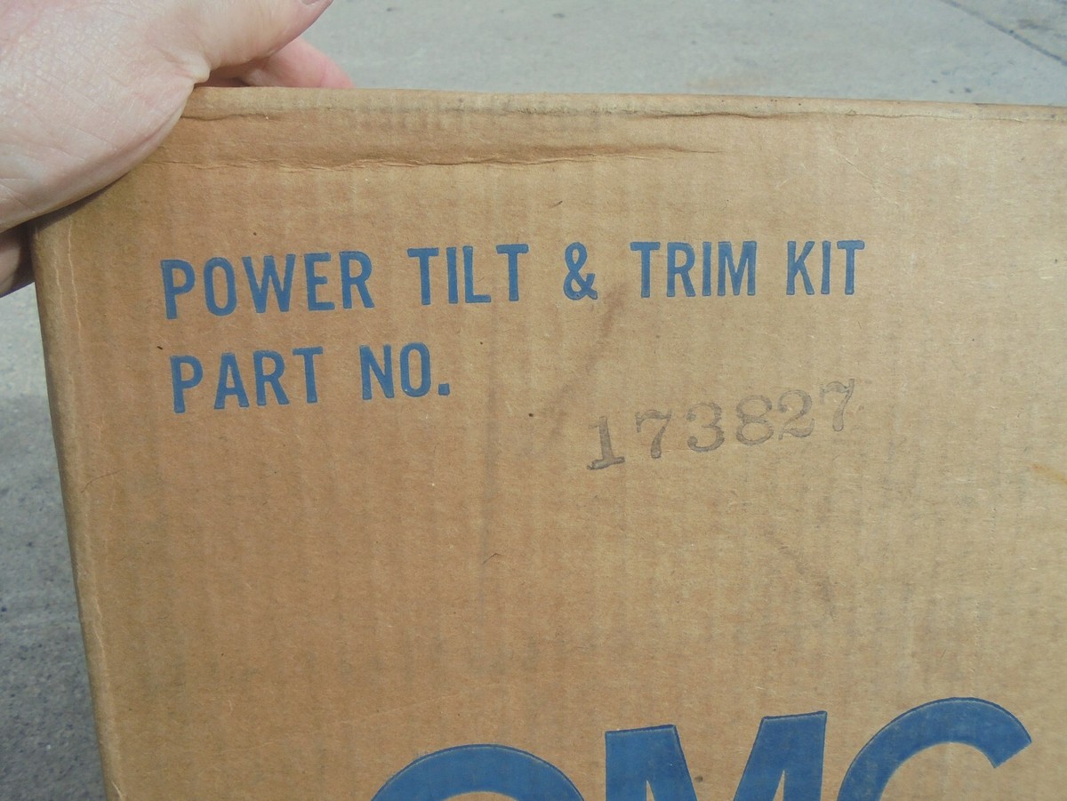 Vintage New Old Stock OMC Power Tilt and Trim Kit PN 173827 | eBay Vintage New Old Stock OMC Power Tilt and Trim Kit PN 173827 | eBay