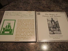 strauss 5 lp box set   + 1    Classical LP Vinyl Records++ ex to nm  g357