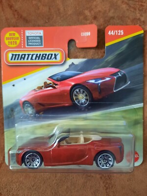 Matchbox NEU für 2025. 2021 Lexus LC 500. In versiegelter Verpackung