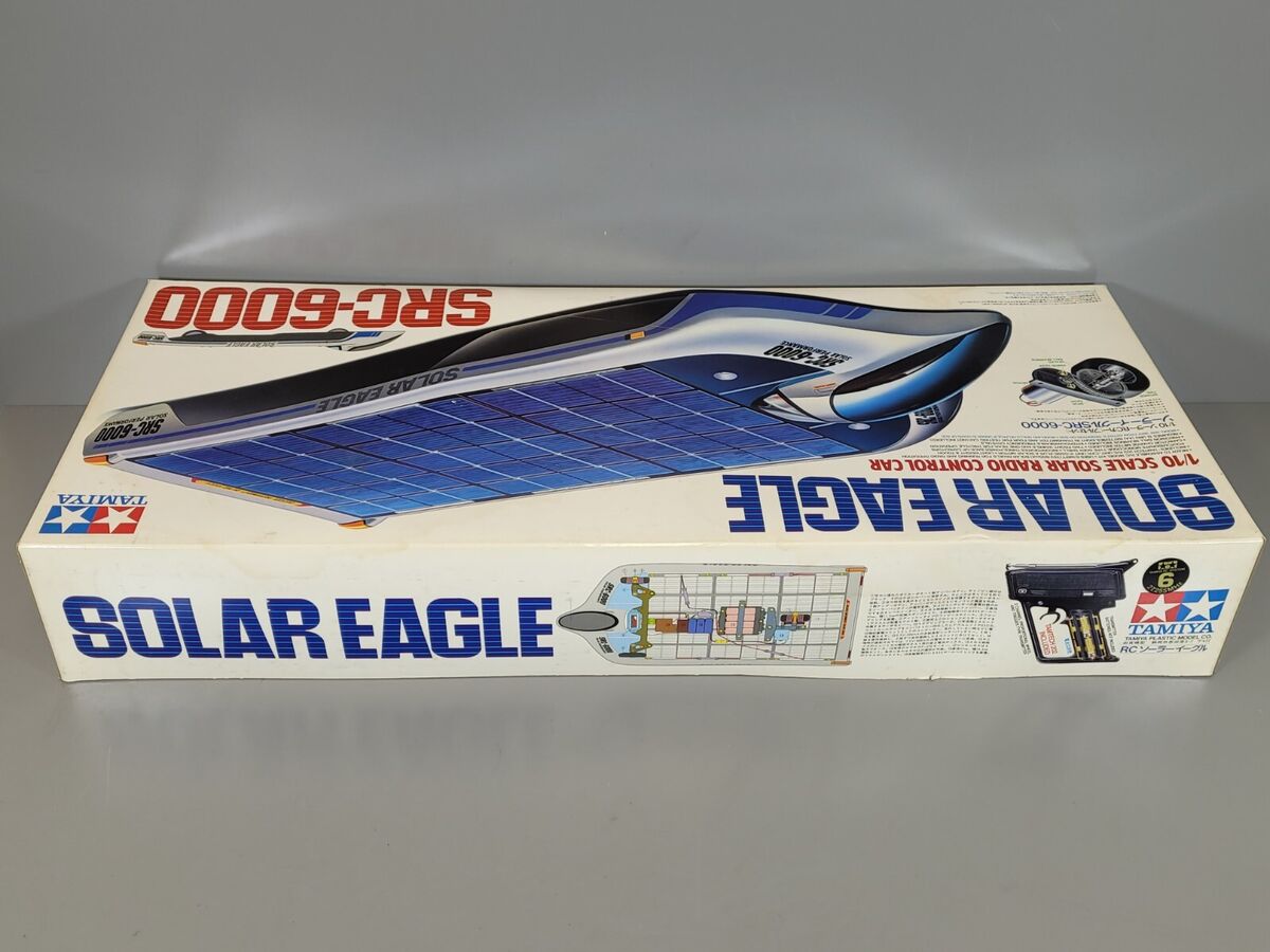 Rare New Tamiya Solar Eagle 1/10 SOLAR Powered RC Car SRC-6000 