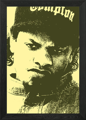 Eazy E Rapper Gerahmtes Wandbild Poster Leinwanddruck Bild