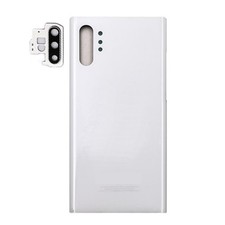 OEM Back glass Battery Cover Housing Fr Samsung Galaxy Note 10 Plus N9760 White