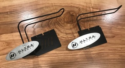 Vintage Roller Hockey ULTRA WHEELS BRAND Skate Displays (2) Retail Slatwall 80s