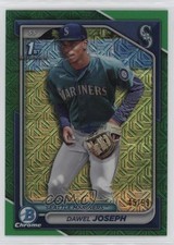 2024 Bowman Chrome Mega Box Green Mojo Refractor 45/99 Dawel Joseph #BCP-176 go9