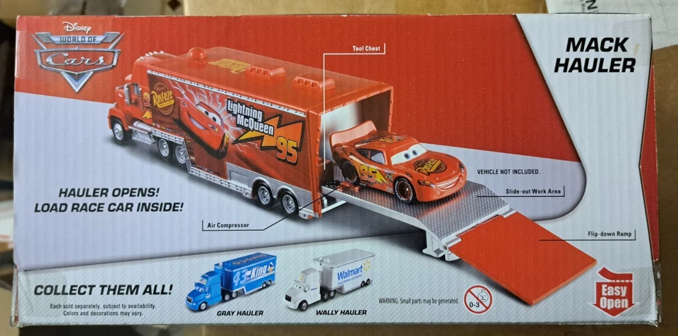 CARS - MACK HAULER - CAMION SAETTA Mattel Disney Pixar - Immagine 2 di 2