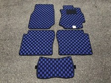 Toyota Chaser Mark II GX100 JZX100 Floor Mats Check Blue – New Japan 1996-2000