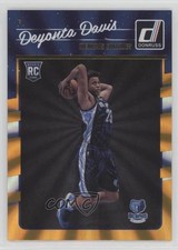 2016-17 Panini Donruss Rookies Orange Holo Laser Deyonta Davis #175 0c2