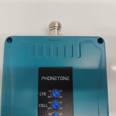 Phonetone Cell Phone Signal Booster AN-CPAL70-01 4-Band Gain dB