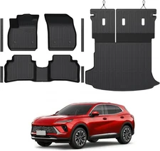 Floor Mats Set for Buick Envision 2021-2025 2026 Accessories, Full Coverage All