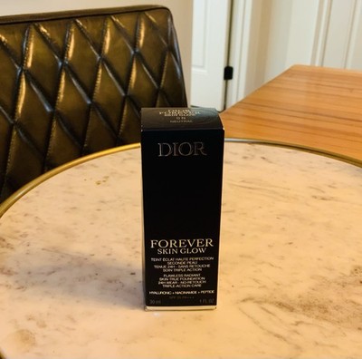 NIB DIOR Forever Skin Glow Foundation 0 N NEUTRAL SPF 25 Hyaluronic 24Hr $60