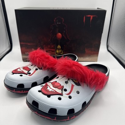 Crocs IT Chapter 2 Pennywise Face Classic Clogs Adult Men s Size 10 New With Box