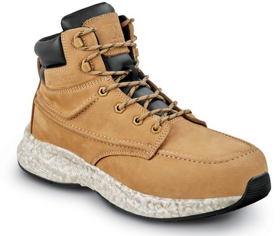 SR Max Men s Wheat Nubuck Composite Toe Safety Boots Waterproof Hiker Size 8.5