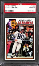 1979 TOPPS #198 STEVE LARGENT PSA 9 Mint 11957664 
