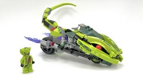 LEGO NINJAGO: Lasha's Bite Cycle (9447) 100% Complete, No Box