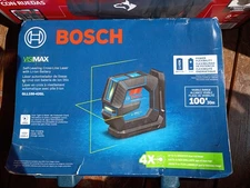 Brand New Bosch 100 ft. Green Self Leveling Cross-Line Laser Level GLL100-42GL