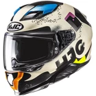 HJC F71 Blue Purple White