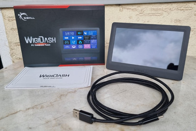 G.Skill WigiDash - 7-inch Touch Screen PC Command Panel - USB-Stromversorgung