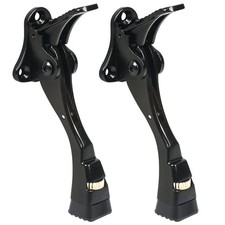 2 Packs Heavy Duty Kickdown Door Stopper, One Touch Adjustable Kickdown Door ...