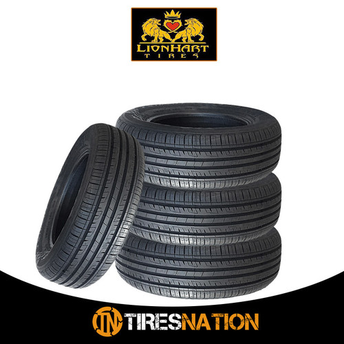 (4) New Lionhart LH-501 225/55R16 99W High Performance All-Season Tires